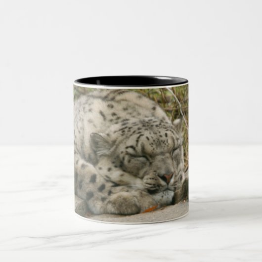 Tasse 2 Couleurs SnowLeopardM001 (Centre)