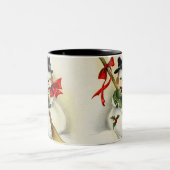 Tasse 2 Couleurs Snowman 001 (Centre)