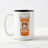 Tasse 2 Couleurs Snowmobiling Is My Drug (Gauche)