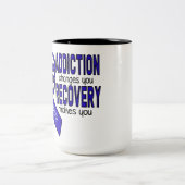 Tasse 2 Couleurs Sobriété du rétablissement de la dépendance (Centre)