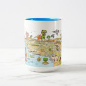 Tasse 2 Couleurs SoCal (Centre)