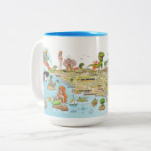 Tasse 2 Couleurs SoCal (Devant gauche)