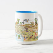 Tasse 2 Couleurs SoCal (Devant droit)