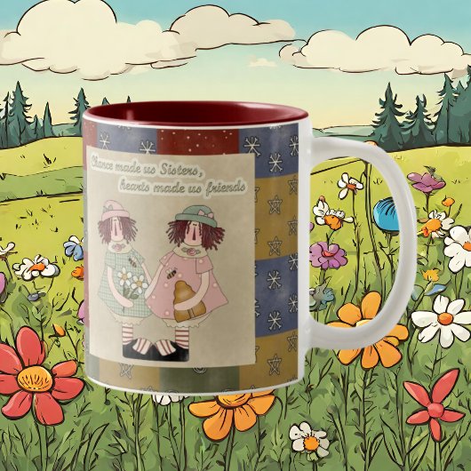 Tasse 2 Couleurs Soeurs