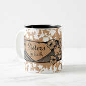 Tasse 2 Couleurs Soeurs, amies (Devant gauche)