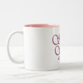 Tasse 2 Couleurs Soeurs dans le rose (Gauche)