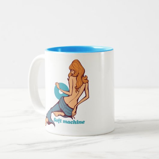 Tasse 2 Couleurs Soft machine (Devant gauche)