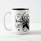 Tasse 2 Couleurs SOIS GENTIL ! Citation calligraphie inspirante (Gauche)