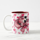 Tasse 2 Couleurs Sois ma Saint-Valentin de campagne (Gauche)