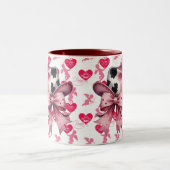 Tasse 2 Couleurs Sois ma Saint-Valentin de campagne (Centre)