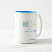 Tasse 2 Couleurs Sois toi (Devant droit)