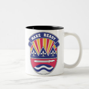 Tasse 2 Couleurs soixante-quinzième Les divisions, font le logo