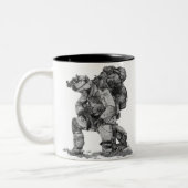 Tasse 2 Couleurs Soldat de prière (Gauche)