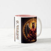 Tasse 2 Couleurs "Solde du joueur divin : Conception de la Coupe du (Devant droit)