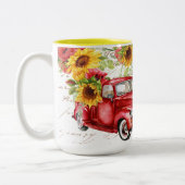 Tasse 2 Couleurs Soleil de Campagne (Gauche)