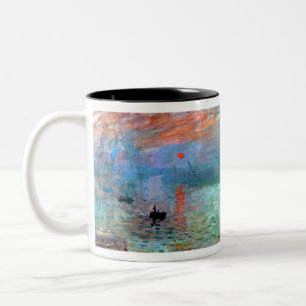 Tasse 2 Couleurs Soleil de l'impression Claude Monet
