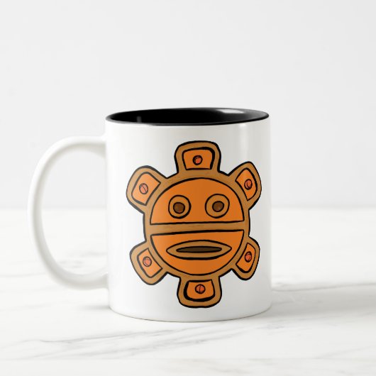 Tasse 2 Couleurs Soleil de Taino (Gauche)
