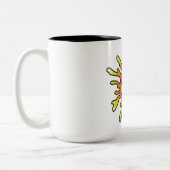 Tasse 2 Couleurs SOLEIL D'ÉTÉ cool (Gauche)