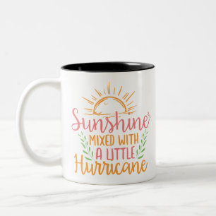 Tasse 2 Couleurs soleil mêlé à un petit ouragan