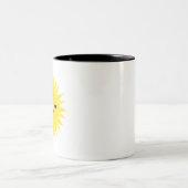 Tasse 2 Couleurs Soleil souriant Cute Kawaii (Centre)