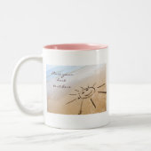 Tasse 2 Couleurs Soleil Sur La Plage (Gauche)