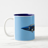 Tasse 2 Couleurs Solo d'anges bleus - le Fortus (Gauche)