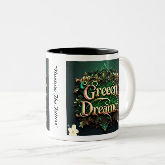 Tasse 2 Couleurs "Solutions durables" (Devant droit)