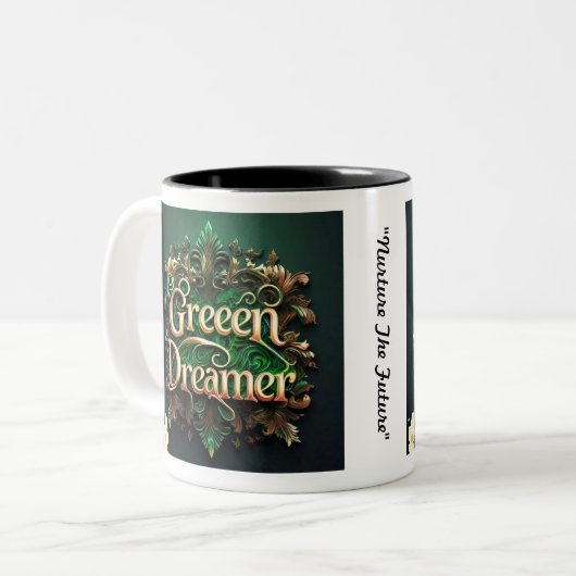 Tasse 2 Couleurs "Solutions durables" (Devant gauche)