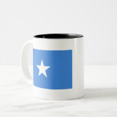 Tasse 2 Couleurs Somalie Flag (Devant gauche)