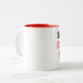 Tasse 2 Couleurs Someone in Switzerland me loue (Devant gauche)