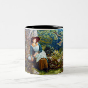 Tasse 2 Couleurs Sommeil dans les bois (par Arthur Hughes)