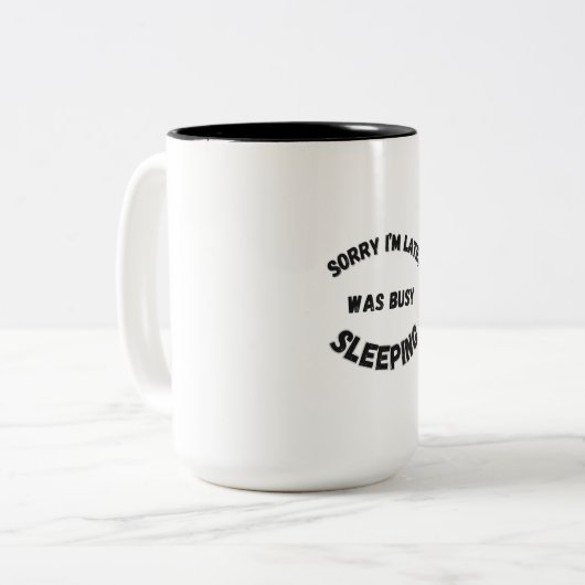 TASSE 2 COULEURS SOMMEIL = PRIORITÉ (Devant gauche)