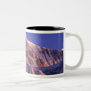 Tasse 2 Couleurs Sommet du pic Denali Mt. McKinley) à