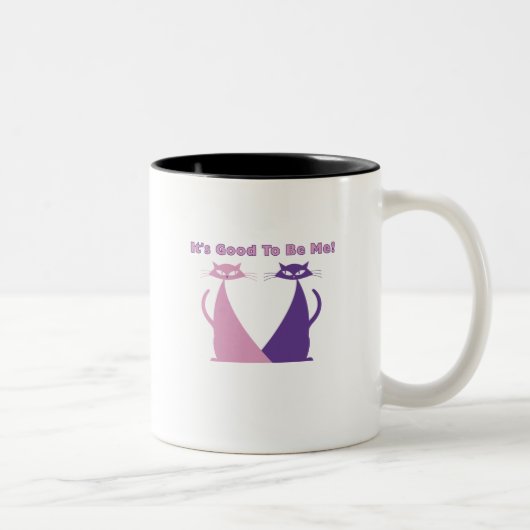 Tasse 2 Couleurs Son bon pour être je (Droit)