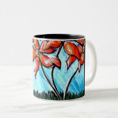 Tasse 2 Couleurs Son esprit (Devant droit)