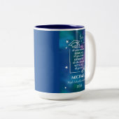 Tasse 2 Couleurs Son High School Graduation Name Year  (Devant droit)