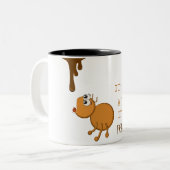Tasse 2 Couleurs Son pas un insecte, son une caractéristique (Devant gauche)