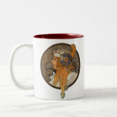 Tasse 2 Couleurs Sophia par Alphonse Mucha (Gauche)