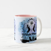 Tasse 2 Couleurs Sorcière s'il vous plaît : Conception de sorceller (Devant droit)