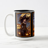 Tasse 2 Couleurs Sorcières Steampunk (Gauche)