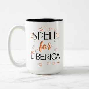 Tasse 2 Couleurs Sort pour café de sorcière rare Liberica Halloween