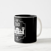 Tasse 2 Couleurs Sortez De Prison Libération Cadeau (Devant droit)
