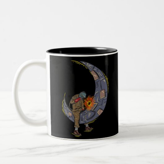 Tasse 2 Couleurs soudage lunaire (Gauche)