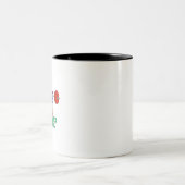 Tasse 2 Couleurs Soulevez comme une fille (Centre)