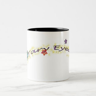 Tasse 2 Couleurs sourd yeux simplifié mug2