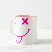 TASSE 2 COULEURS SOURIANT (Devant gauche)