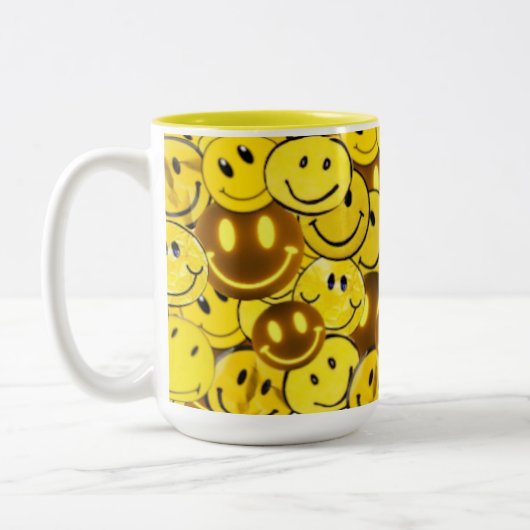 Tasse 2 Couleurs Sourire (Gauche)