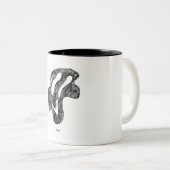 Tasse 2 Couleurs Sourire (Devant droit)