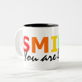 TASSE 2 COULEURS SOURIRE (Devant gauche)