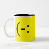 Tasse 2 Couleurs Sourire (Gauche)